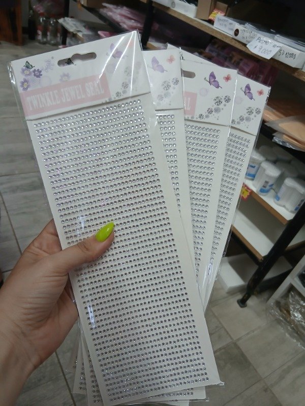 Producto - Stras plata chico rostro eloise