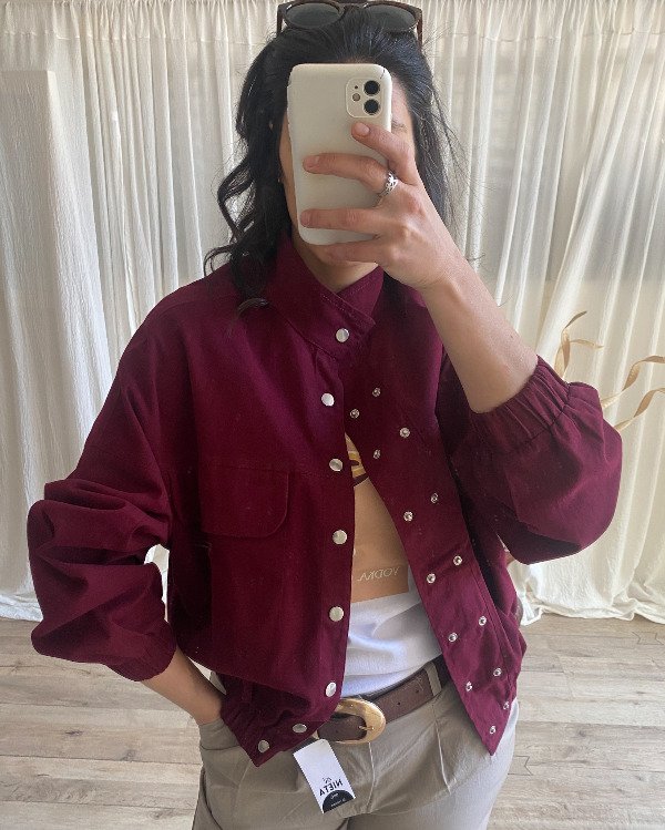 Producto - Campera Zamba Bordó - 0