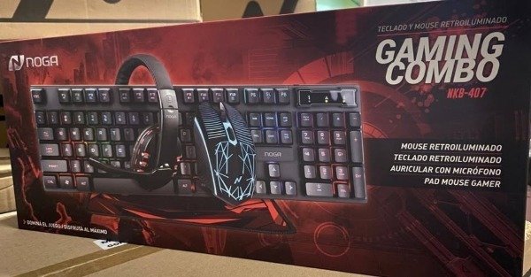 Producto - TECLADO GAMER (COMBO GAMER NOGANET NKB-407)
