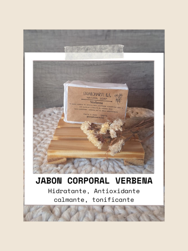 Producto - Jabón natural corporal de "Verbena"
