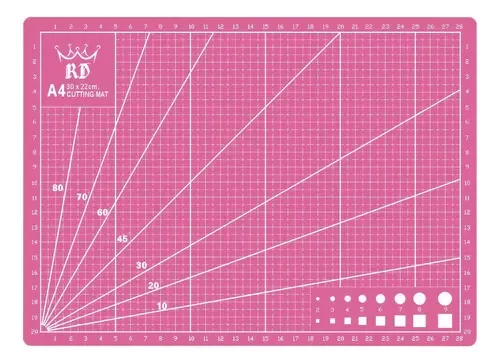 Producto - Tabla de corte A4 Rosa