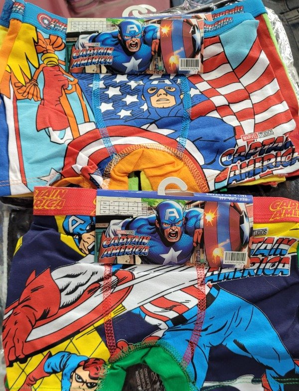 Producto - Boxer super héroes x6u. TALLES SURTIDOS