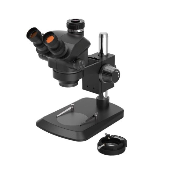 Producto - MICROSCOPIO TRINOCULAR 7050tv-B1 ARO LED + BARLOW + ADAPTADOR CTV