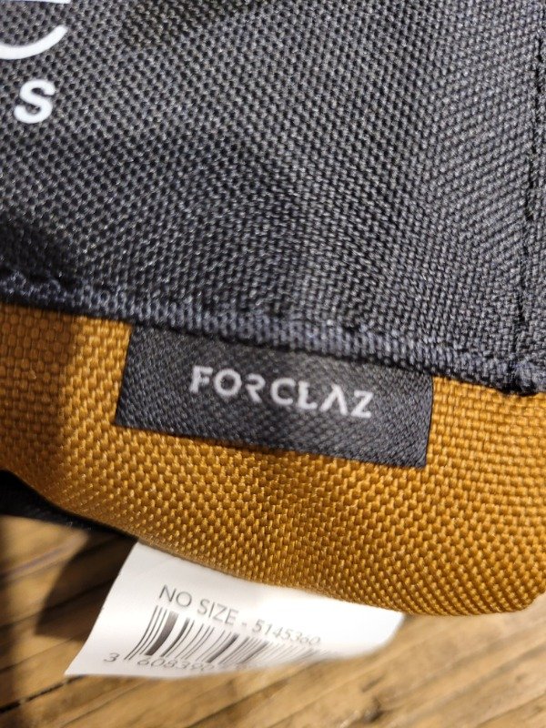 Producto - Riñonera FORCLAZ negro y marrón- PRECIO: 23X - 4