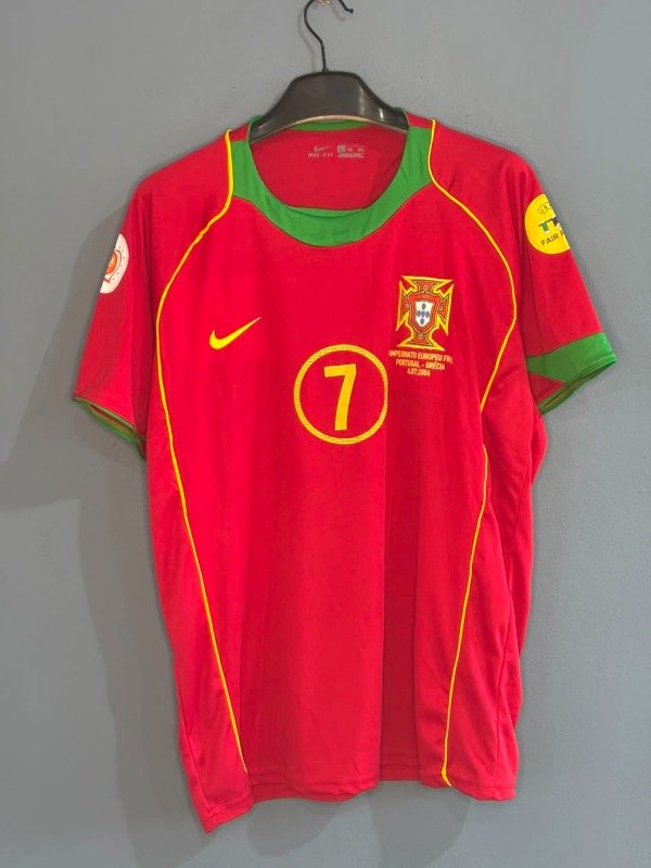 Producto - CAMISETA RETRO PORTUGAL TITULAR 2004 - 0