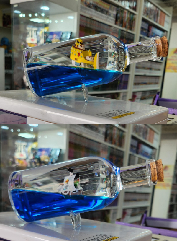 Producto - Barcos One Piece insumergibles en botella (ingrese para elegir)
