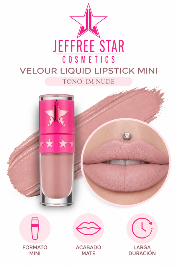 Producto - Jeffree Star - MINI velour liquid lipstick - Im Nude - 0