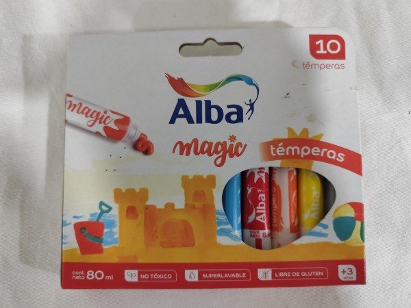 Producto - Témperas ALBA X 10