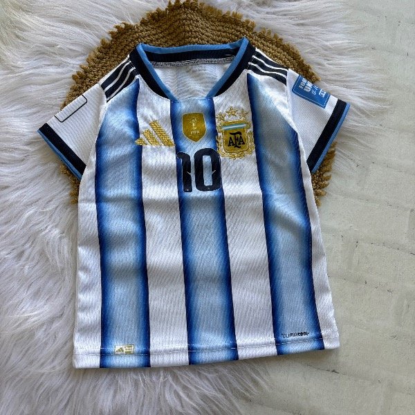 Producto - Camiseta de arg BORDADA talles de ADULTOS 1 al 5