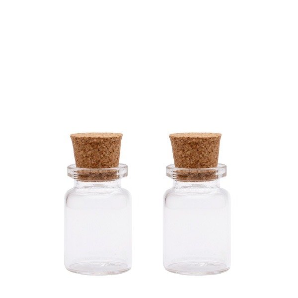 Producto - ENVASE DE VIDRIO VIAL CON CORCHO DE 5 CC. PACK 20 UNIDADES