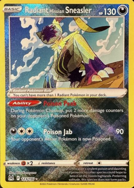 Producto - Radiant Hisuian Sneasler - 123/196 - Lost Origin