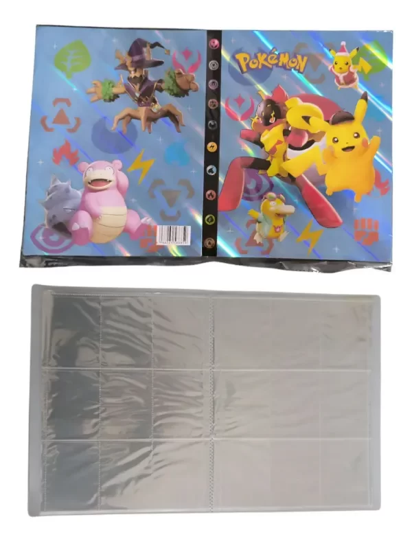 Producto - Carpeta Album Coleccionador XXL Pokemon + Regalo 40 Cartas - 4