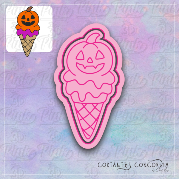 Producto - Helado de Calabaza Halloween