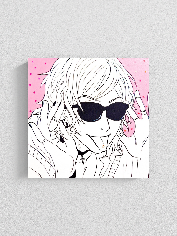 Producto - Cuadro Ayato Yuri  -Yarichin Bitch Club- (Mod.2)