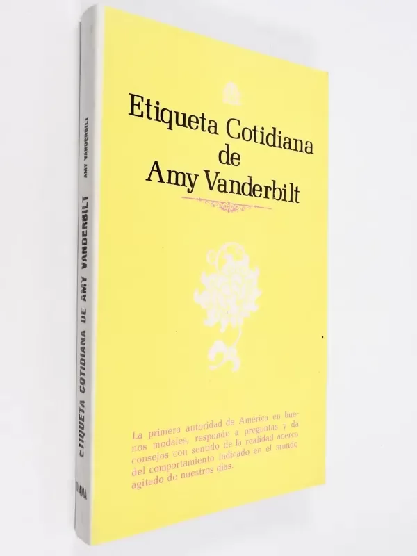 Producto - Etiqueta Cotidiana De Amy Vanderbilt Diana Buenos Modales