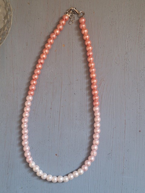 Producto - Collar perla pink