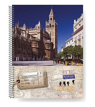 Producto - Cuaderno MIS APUNTES 29,7 x 80 hs tapa flexible - 2