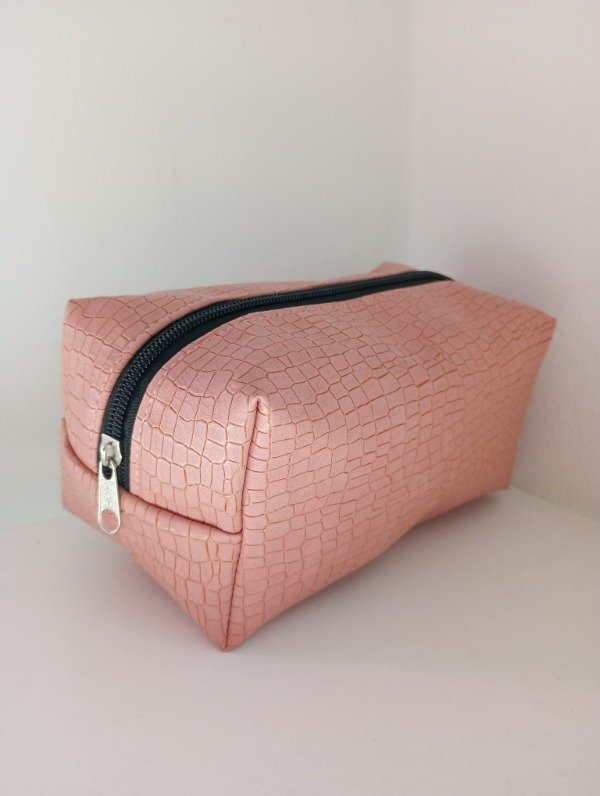 Producto - Neceser Naranja Pálido Croco
