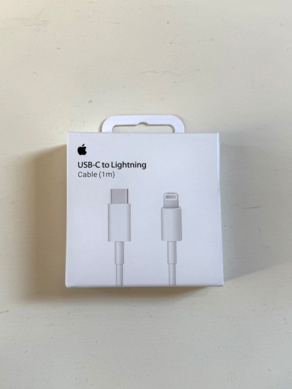 Producto - Cable USB-C a Lightning