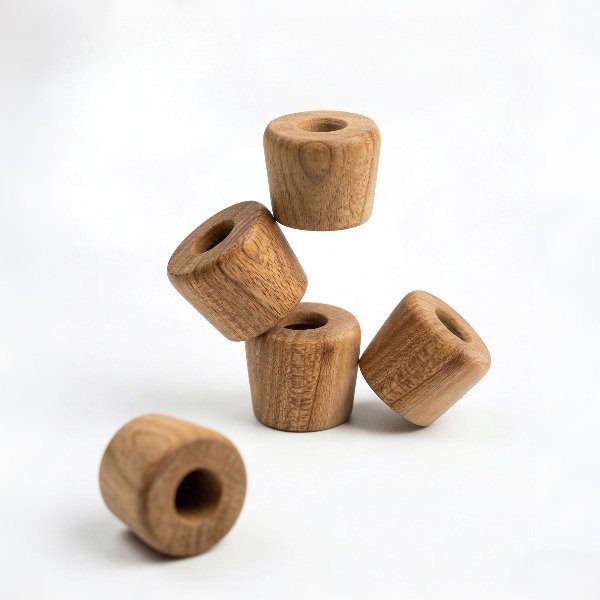 Producto - Pack 20 Tapas Difusoras Alma en Madera Paraíso rosca 28mm