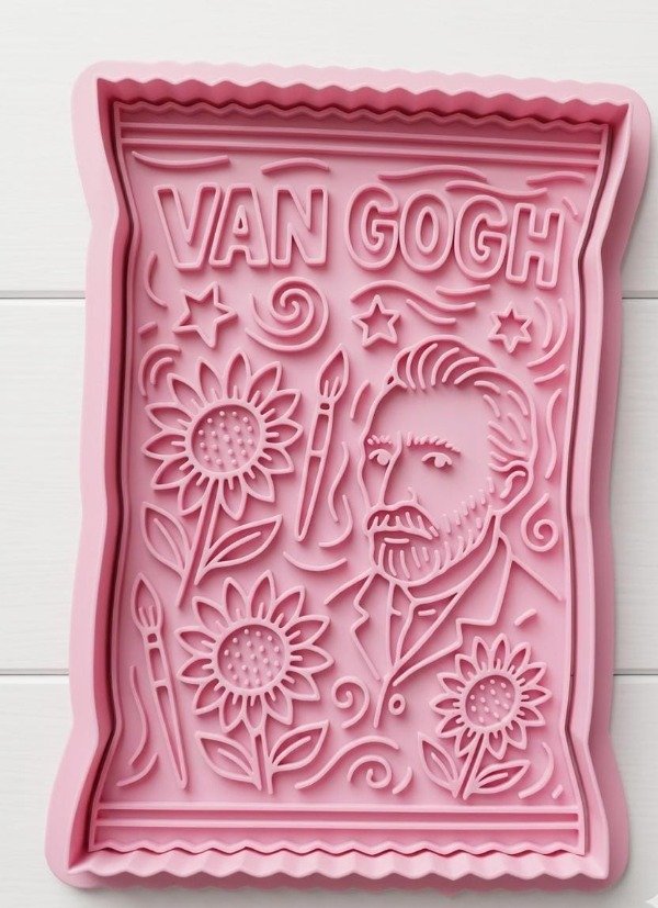 Producto - Cortante y sello grande Van Gogh
