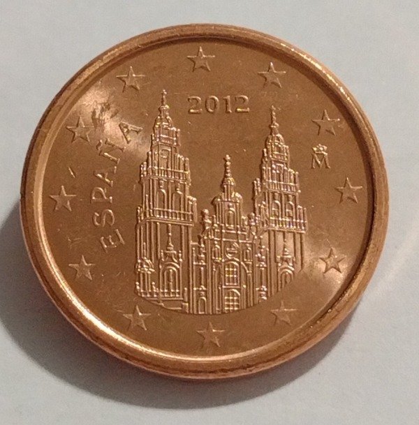 Producto - España 1 centavo de euro 2012 UNC