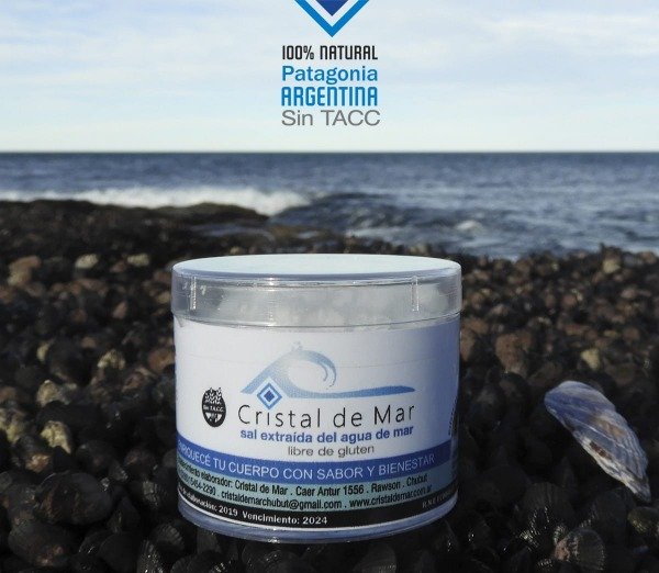 Producto - SAL EXTRAÍDA DE AGUA DE MAR X 50 gs.