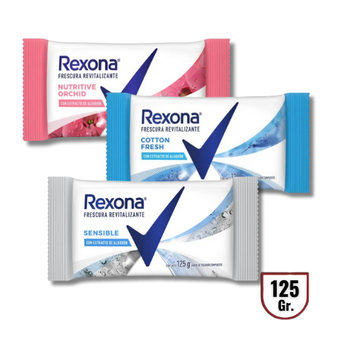 Producto - JABON TOCADOR REXONA 125 GR.