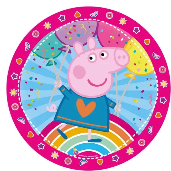 Producto - PLATO PEPPA PIG X8