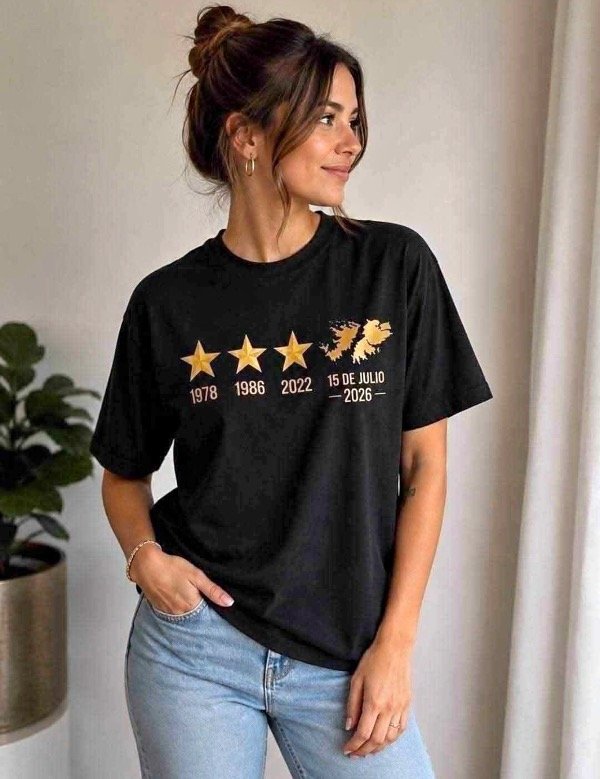 Producto - REMERA MALVINAS ESTRELLA DISPONIBLES TALLE 5 NEGRO - 1