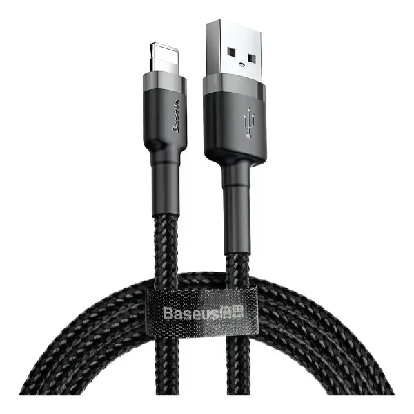 Producto - Cable Baseus Usb Lightning 3m 480mbps 2 ampers Reforzado