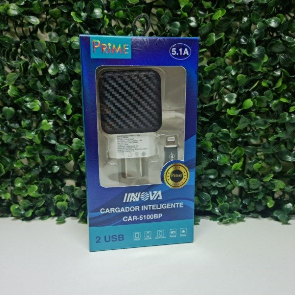 Producto - CARGADOR INOVA 5.1A TIPO IPHONE