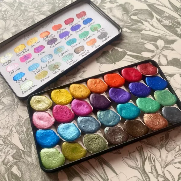 Producto - Paleta 28 colores metalizados