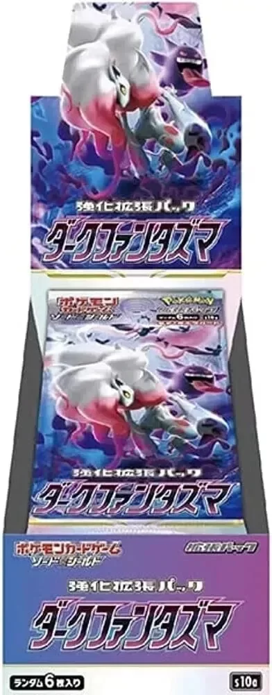 Producto - Pokemon Card Sword and Shield Dark Phantasma Expansion Booster Box s10a Japo