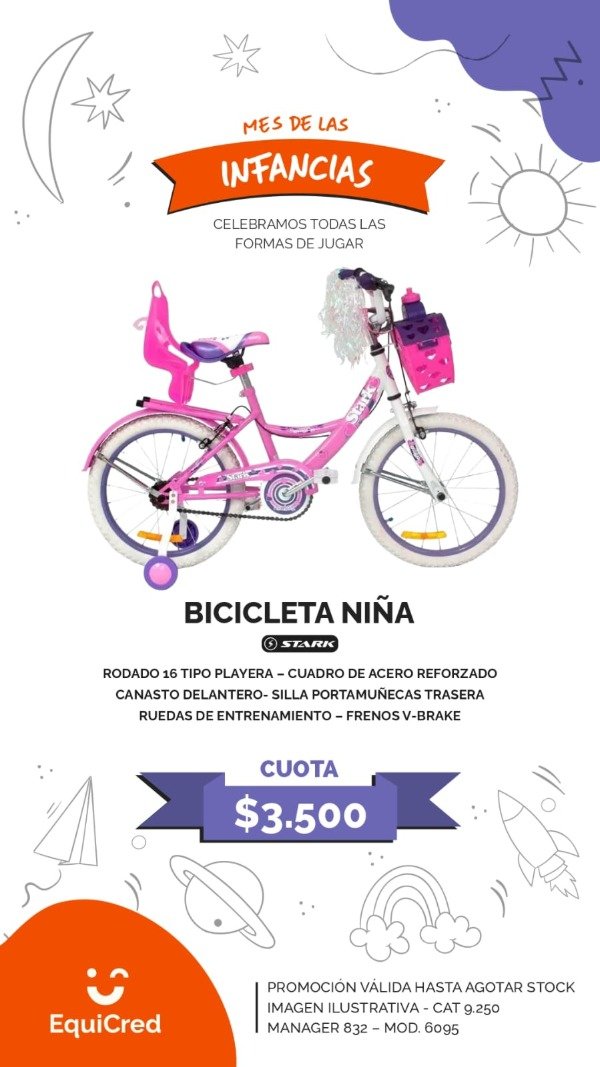 Producto - BICICLETA NIÑA