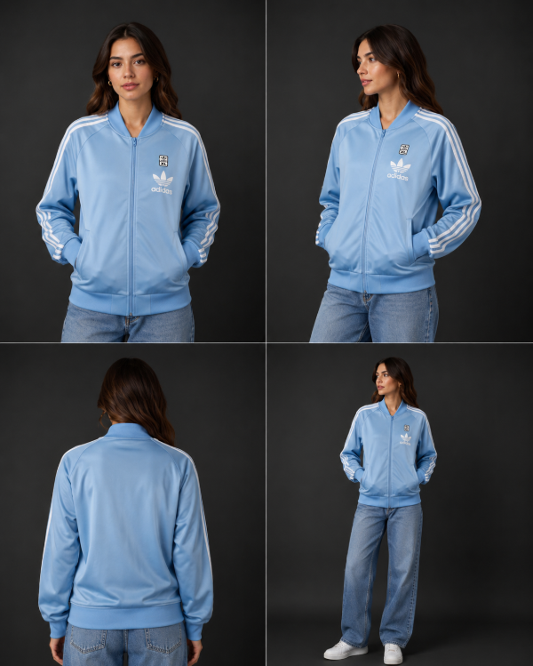 Producto - Campera Adidas SST Celeste