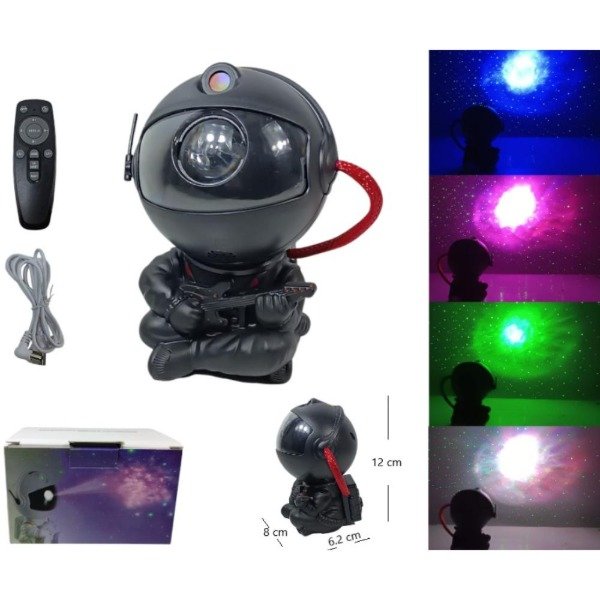 Producto - PROYECTOR ASTRONAUTA LUZ DE NOCHE