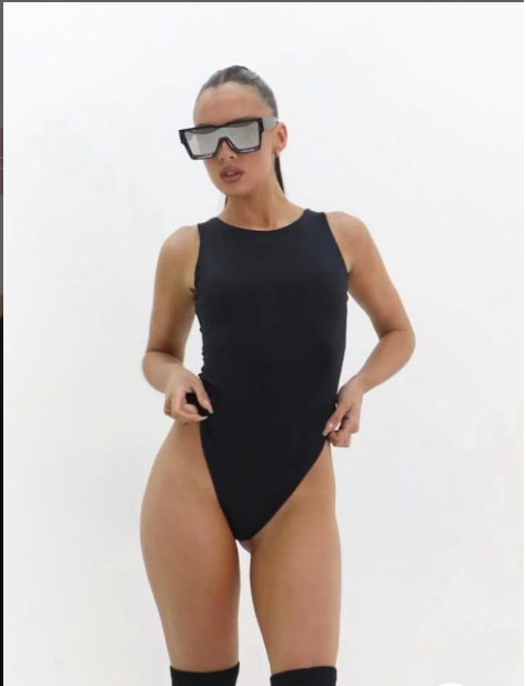 Producto - Body HALTER color negro