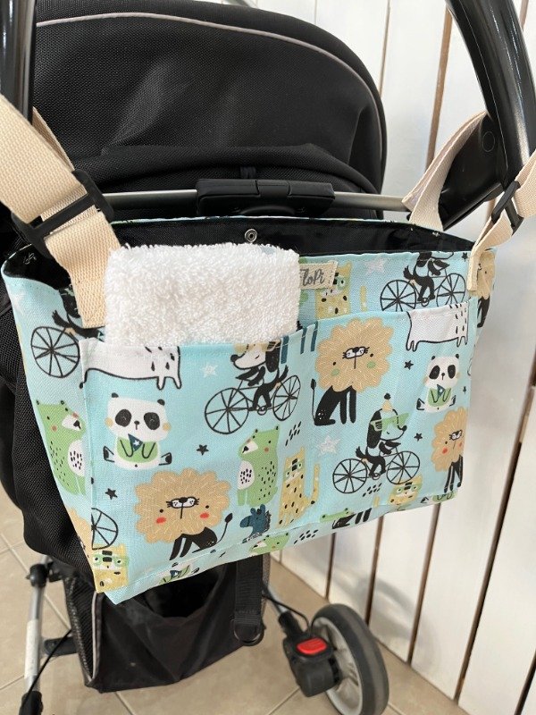 Producto - Organizador Cochecito gatitos bici