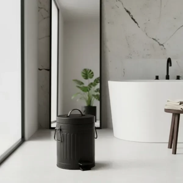 Producto - TACHO DE BASURA 3L  NEGRO