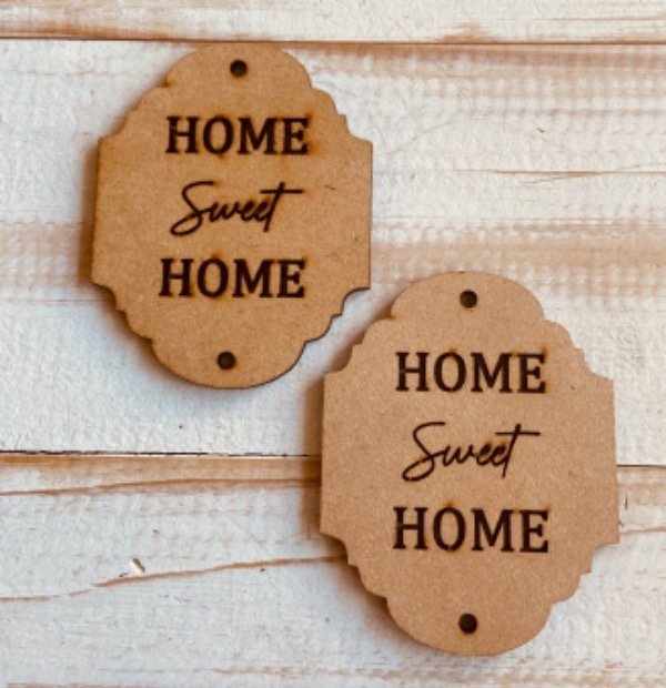 Producto - Cartel home sweet home 8 x6,5