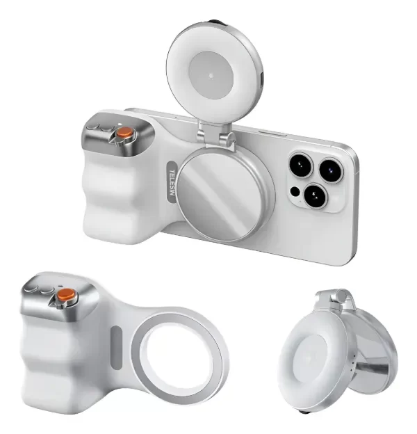 Producto - Soporte Estabilizador de Celular Con Luz Led Y Control Remoto Telesin