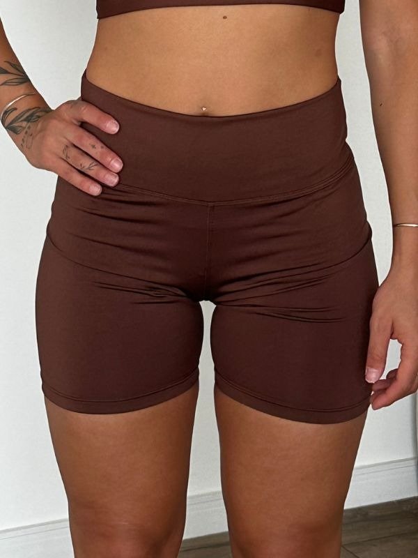 Producto - calza corta microfibra marron