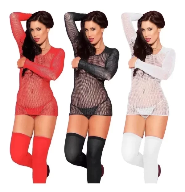 Producto - Camiseta De Red Manga Larga Art. 702