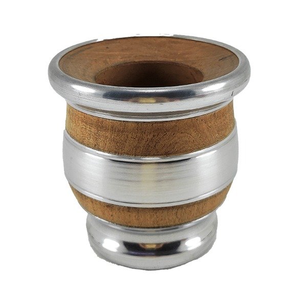 Producto - Mate bocon con base y centro de aluminio, con virola FERPA