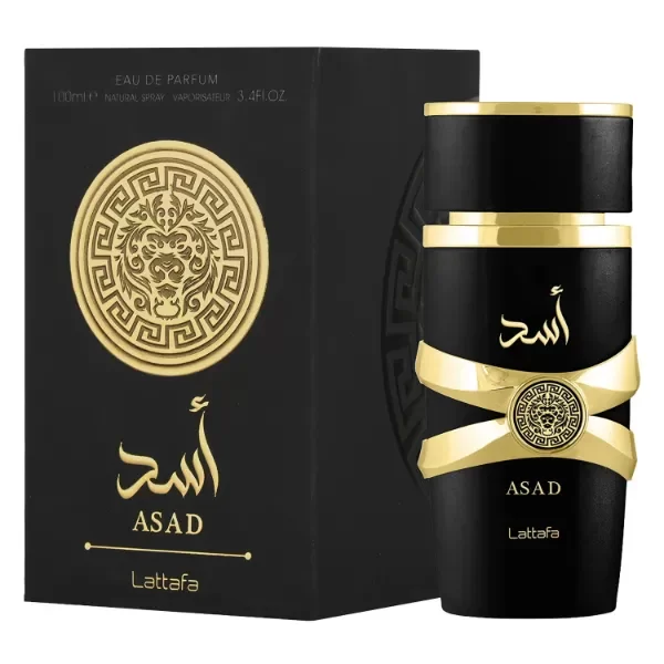 Producto - Perfume Lattafa Asad EDP 100ml Negro Original