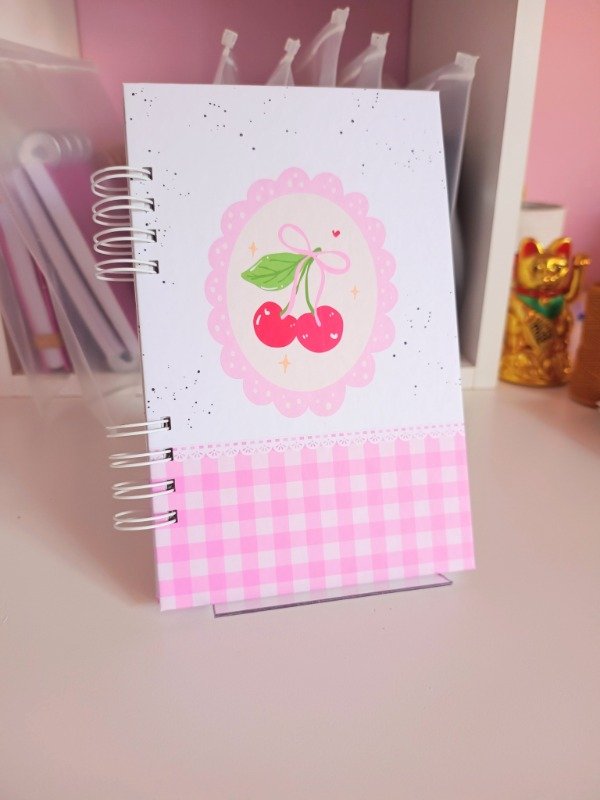 Producto - Libreta rayada Cerezas