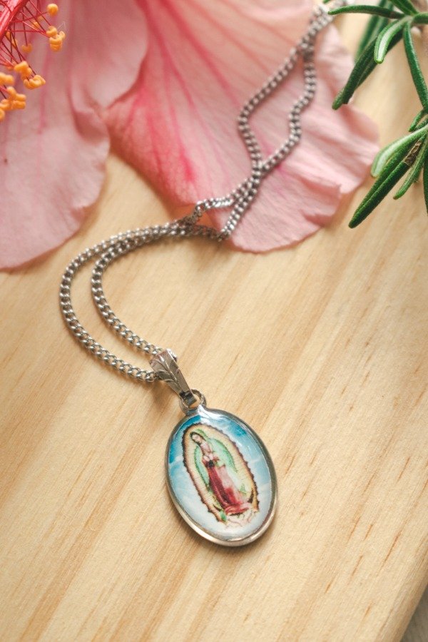 Producto - Medalla Virgen de Guadalupe de Acero