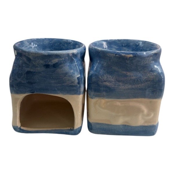 Producto - HORNILLO A VELA CUADRADO CELESTE Y BLANCO - HORN#90