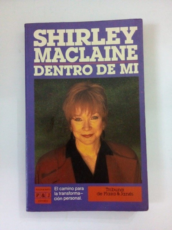 Producto - Dentro de mí - Shirley MacLaine - Plaza Janés 1990